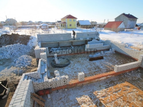 Строительство дома из силикатного кирпича в Саратове