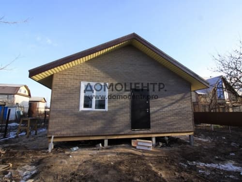 Проект одноэтажного дома в Тополевке, площадь 65 метров